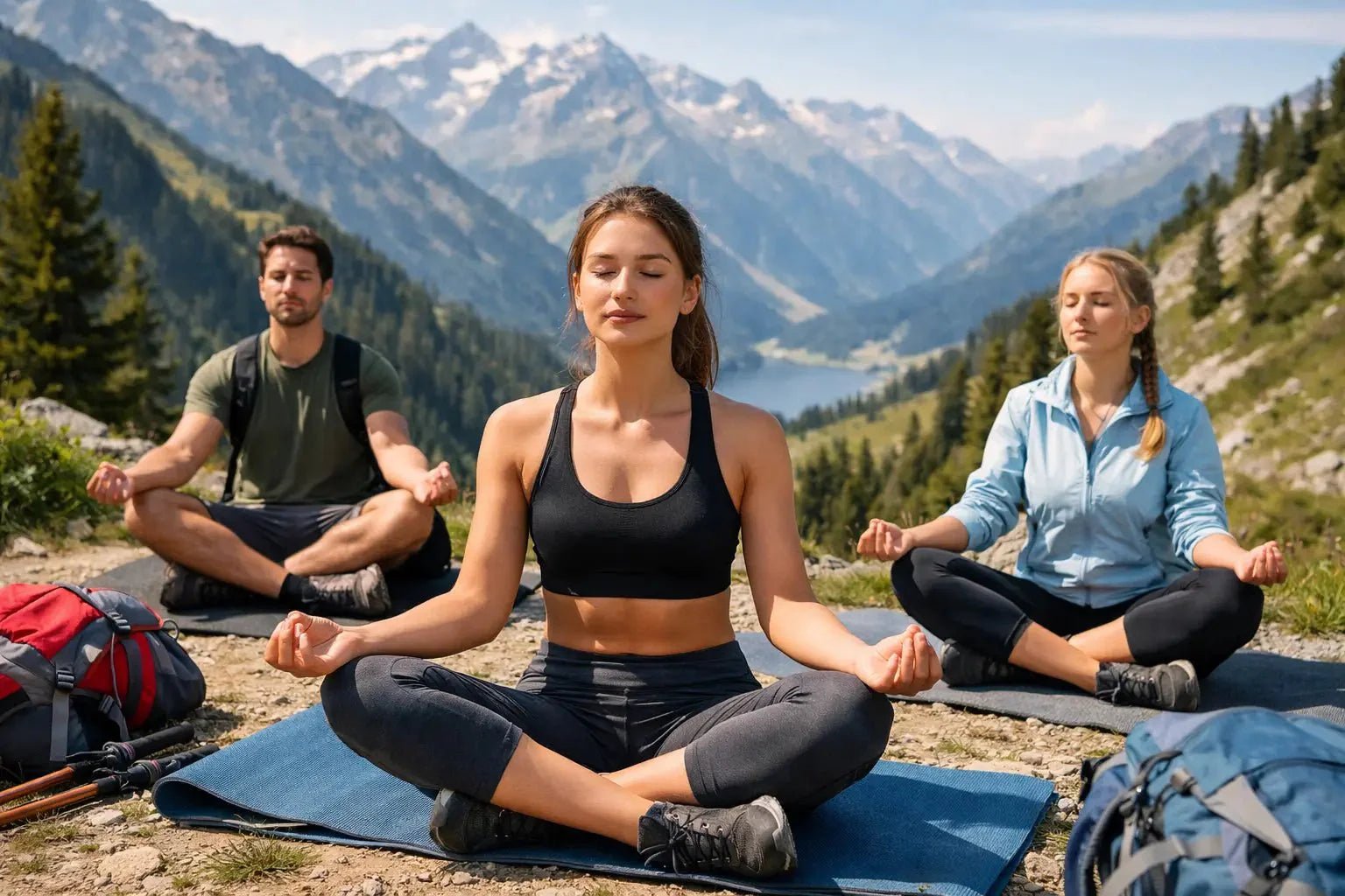 Yoga trekking in montagna: come funziona - Strike Adventure