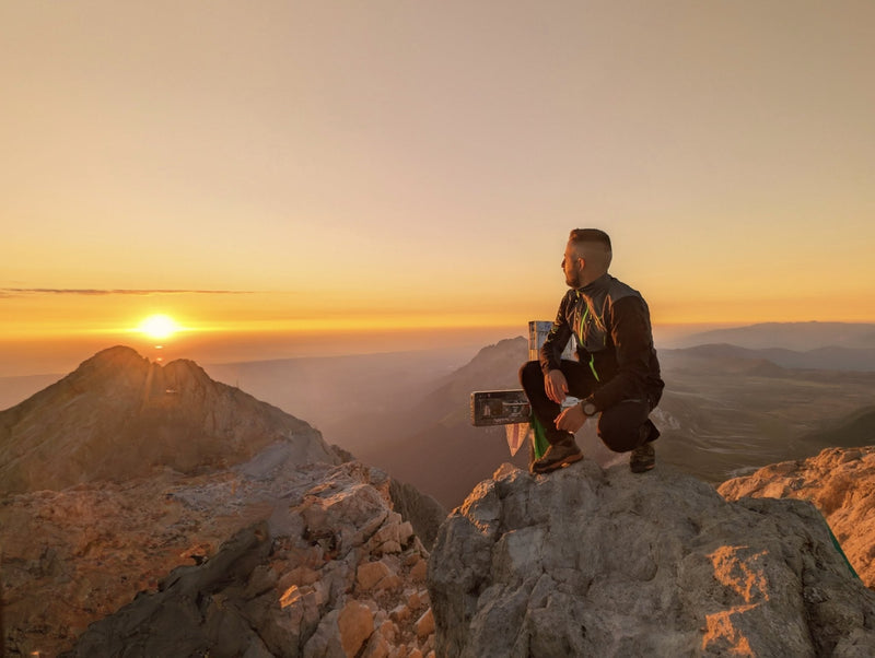 Alba al Corno Grande Gran Sasso D’Italia (2912 M)