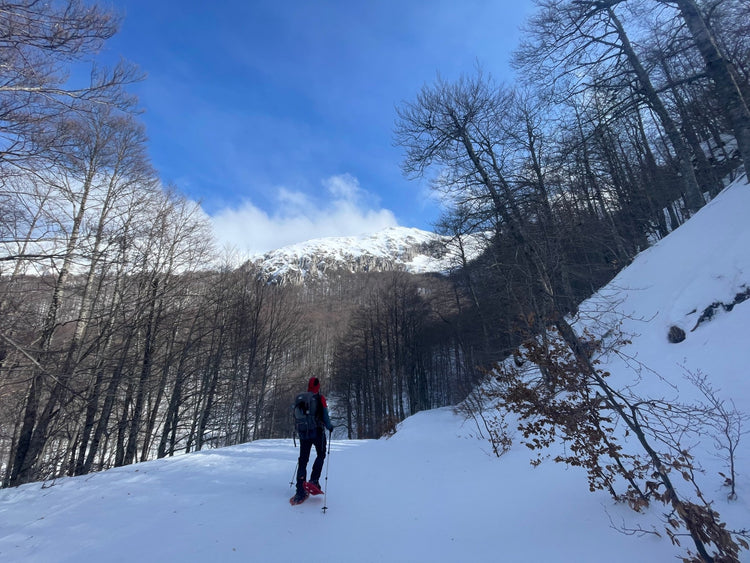 Ciaspolata Panoramica alla Valle degli Angeli e al Rifugio La Fossa - Strike Adventure