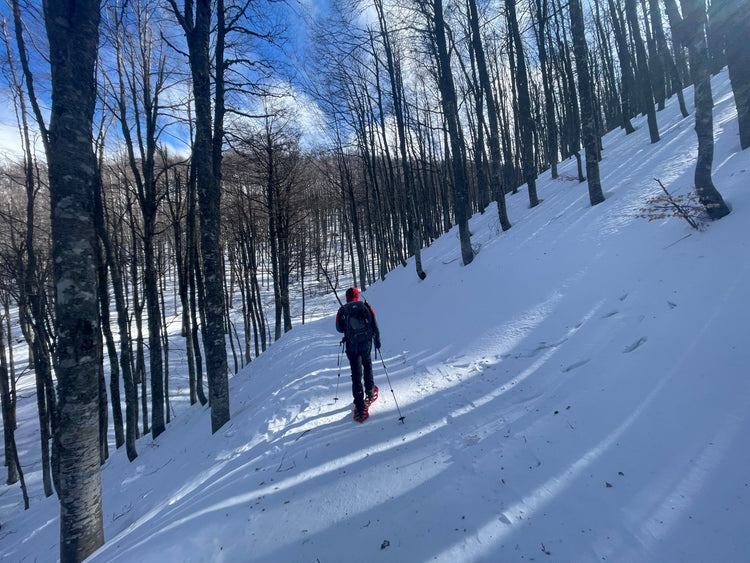 Ciaspolata Panoramica alla Valle degli Angeli e al Rifugio La Fossa - Strike Adventure