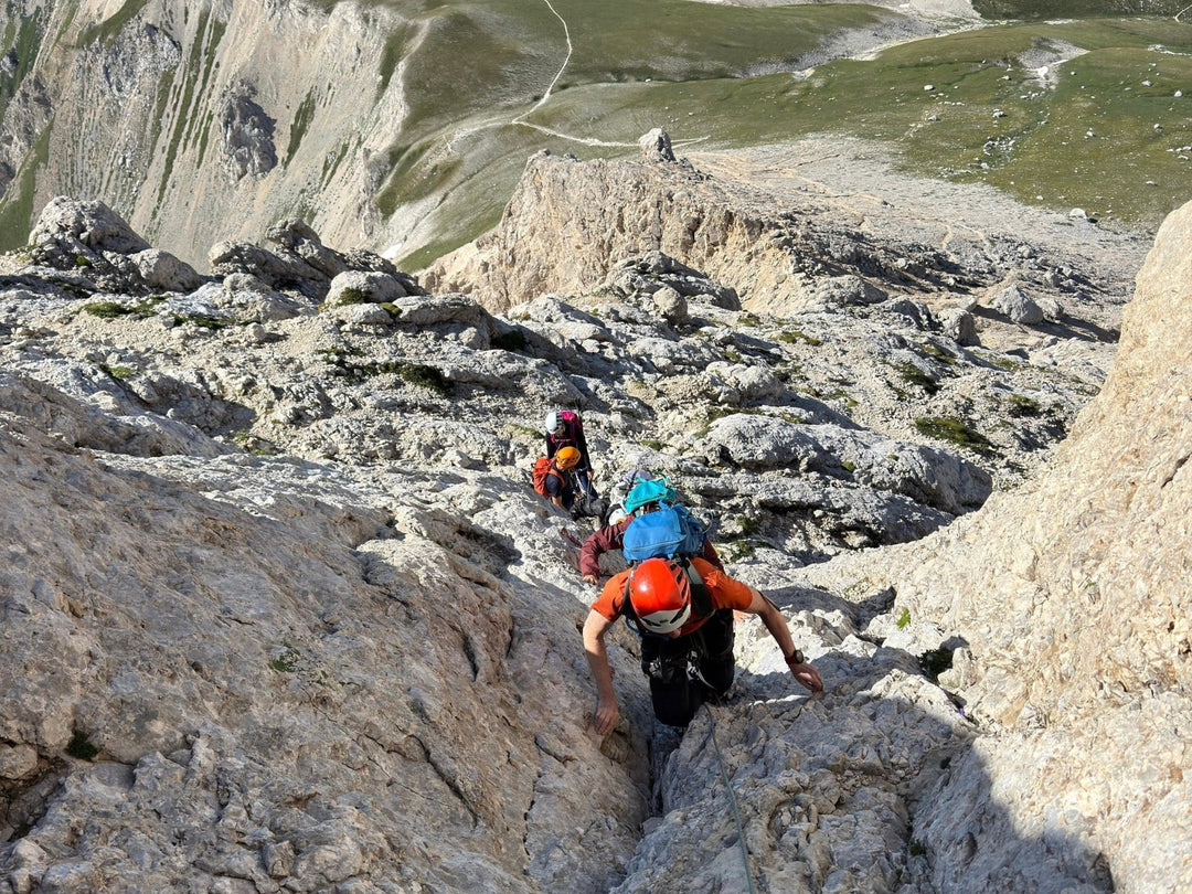 Direttissima al Corno Grande Gran Sasso d'Italia 2912 m – Parco Nazionale Gran Sasso e Monti della Laga, Abruzzo | Strike Adventure