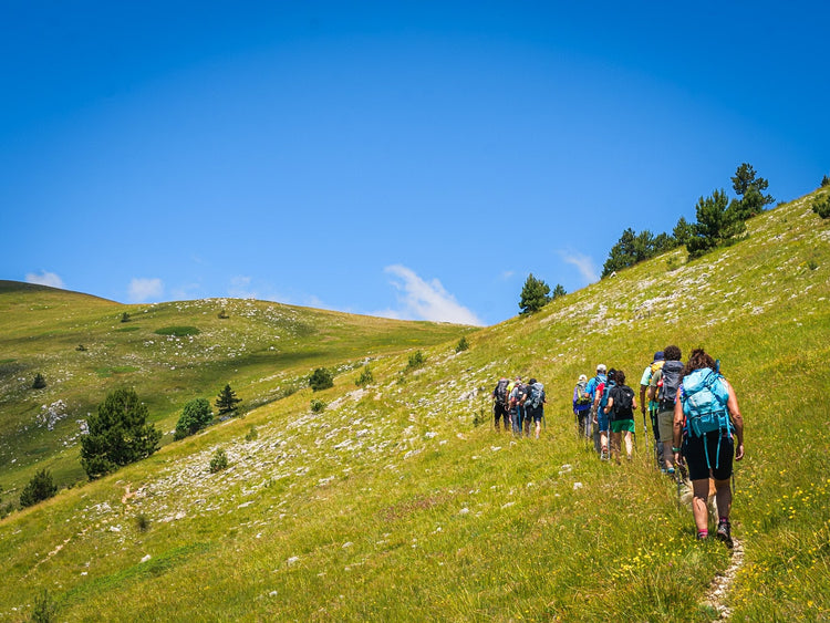 I Laghetti Di Campo Imperatore, Cima Faiete e terzo tempo al Rifugio Racollo - Strike Adventure
