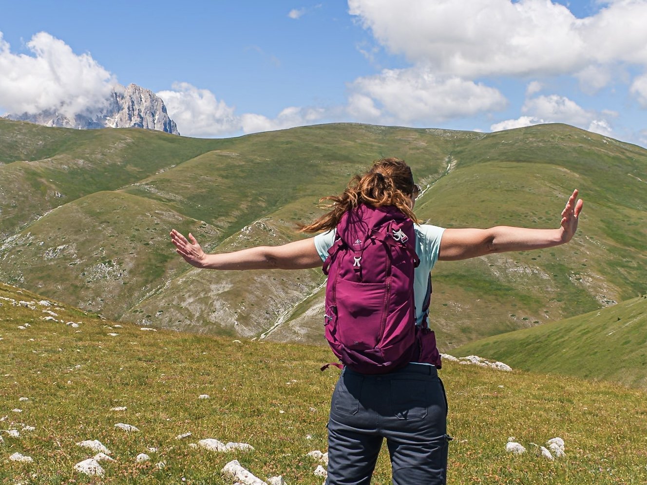 I Laghetti Di Campo Imperatore, Cima Faiete e terzo tempo al Rifugio Racollo - Strike Adventure