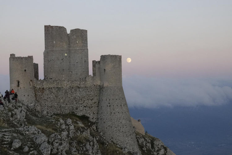 Il tramonto dal castello di Rocca Calascio - Strike Adventure