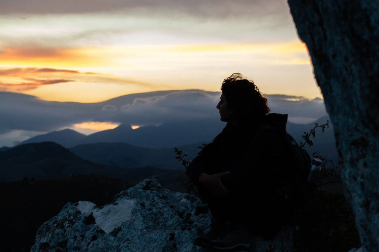 Il tramonto dal castello di Rocca Calascio - Strike Adventure