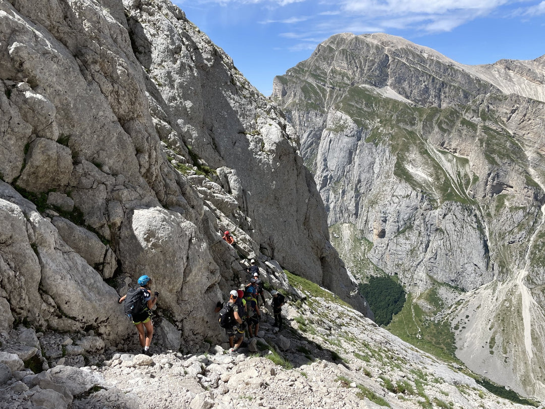 L'anello delle 3 Vie Ferrate al Gran Sasso: Ventricini - Ginepri - Cannone - Strike Adventure
