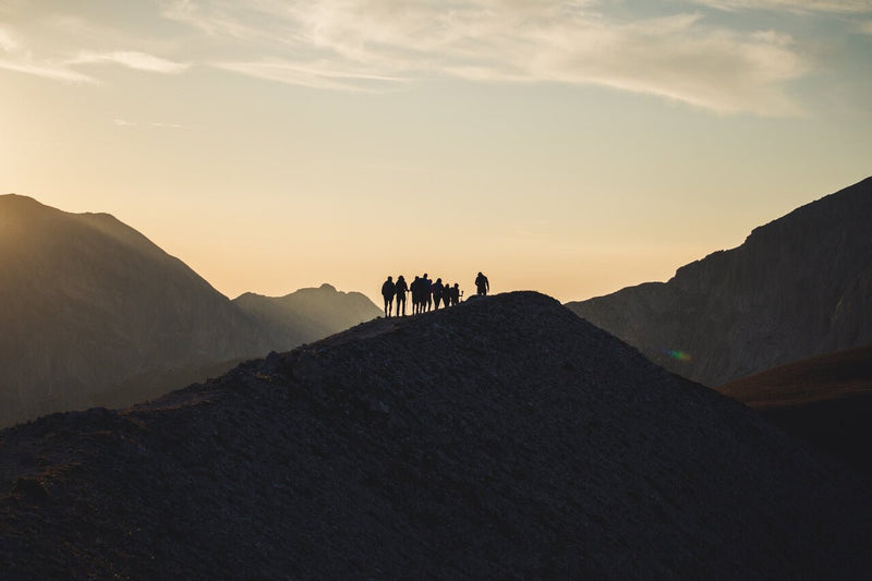 Monte Aquila: tramonto sul Gran Sasso con cena al Rifugio Duca degli Abruzzi