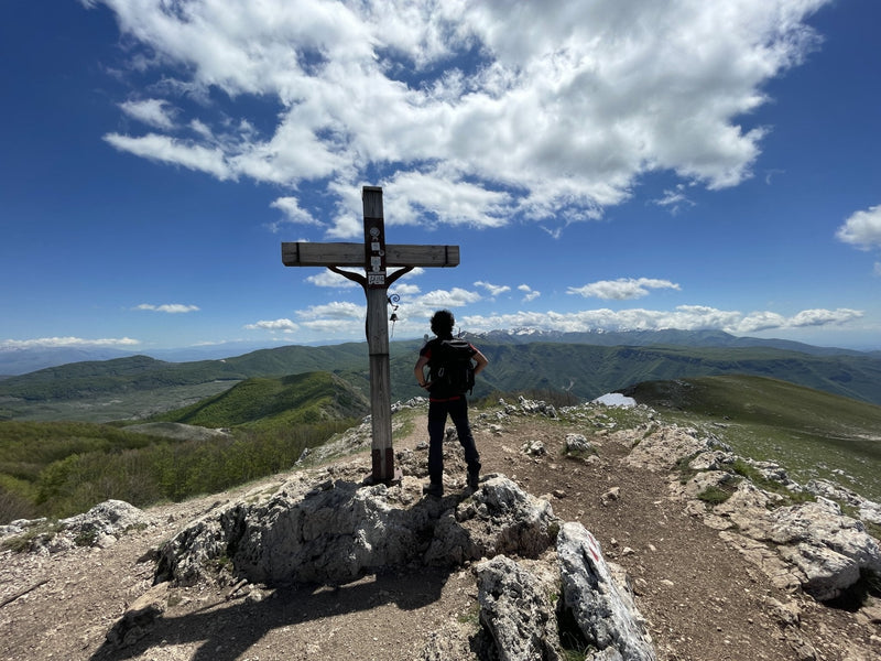 Panorami A 360° dalla vetta di Monte Autore
