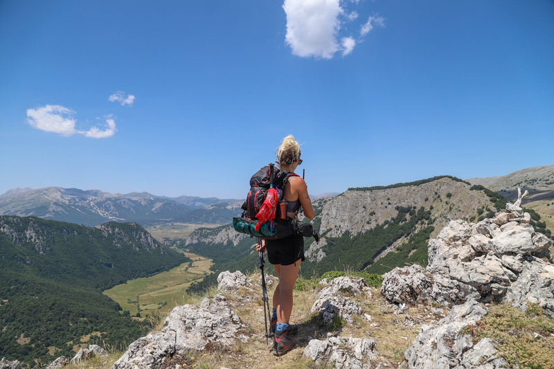 Panorami e creste dei Monti Etra e Savina