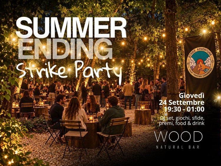 Summer Ending Strike Party • Wood Natural Bar – Wood Natural Bar | Strike Adventure