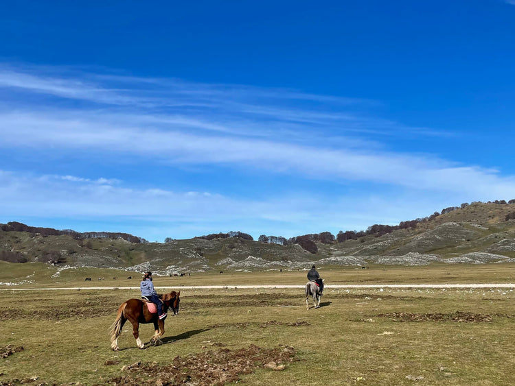 Trekking Equestre tra i Monti Simbruini: una giornata a cavallo con pranzo in Rifugio - Strike Adventure