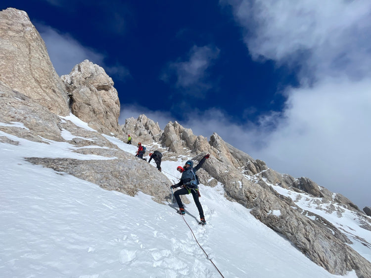 Uscita di Alpinismo Invernale al Corno Grande Gran Sasso d'Italia - Strike Adventure