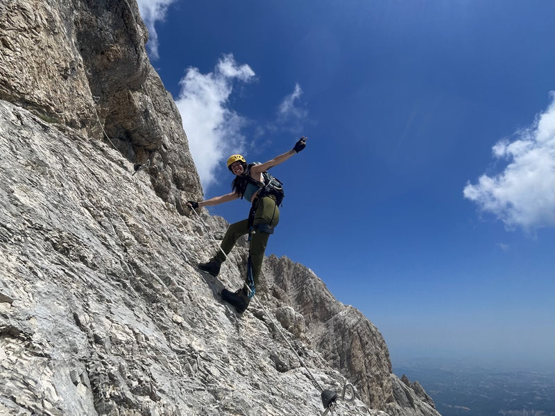 Via Ferrata all’Ex Bivacco Bafile, adrenalina e panorami mozzafiato