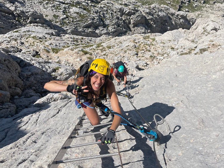 Via Ferrata Danesi ai 2655m del Corno Piccolo per il Passo del Cannone – ["Parco Nazionale Gran Sasso e Monti della Laga"], Abruzzo | Strike Adventure