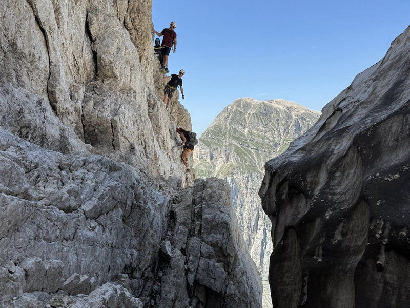 Via Ferrata dei Ginepri al Corno Grande - Vetta Occidentale 2912m