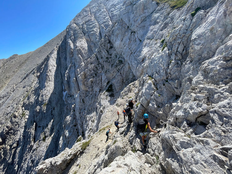 Via Ferrata dei Ginepri al Corno Grande - Vetta Occidentale 2912m - Strike Adventure