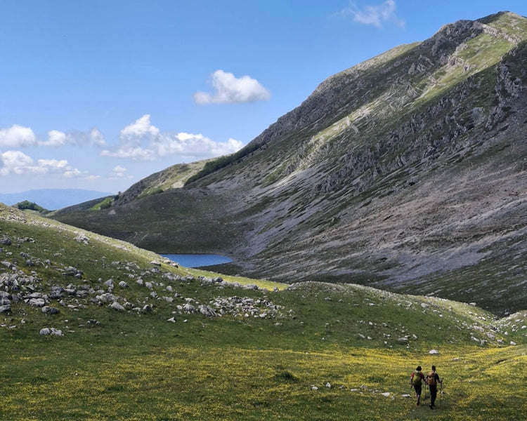 X Training al Grande Anello del Lago Della Duchessa per la Val Di Teve - Strike Adventure