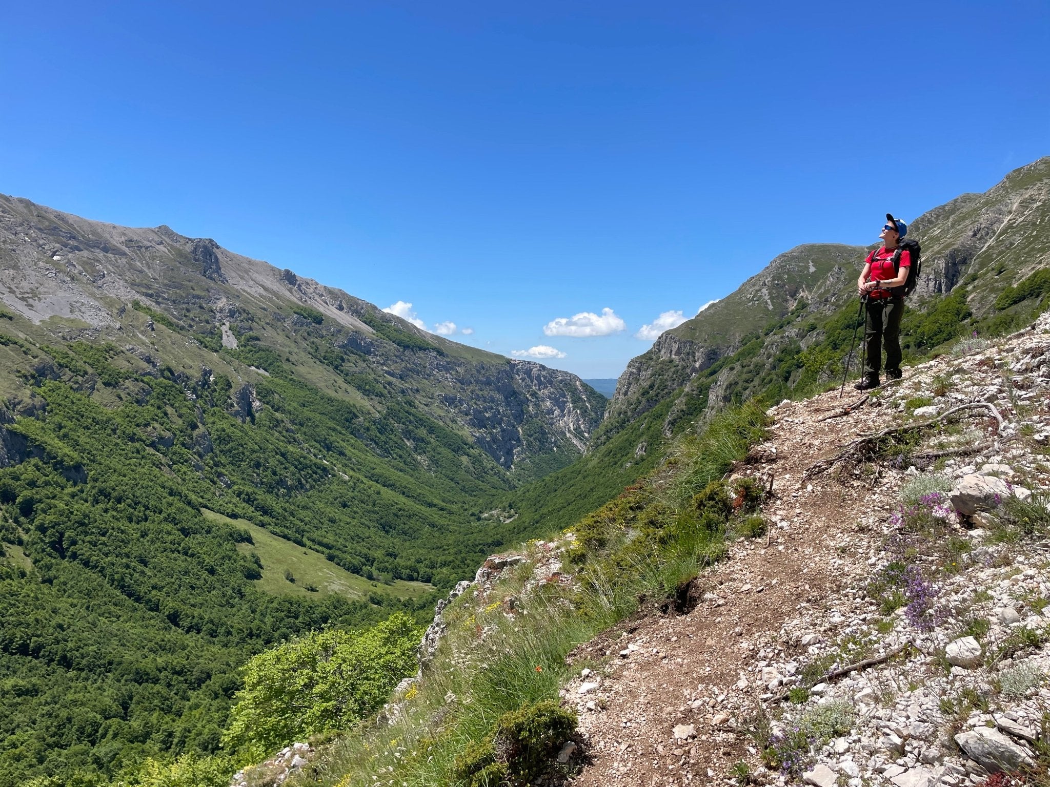 X Training al Grande Anello del Lago Della Duchessa per la Val Di Teve - Strike Adventure