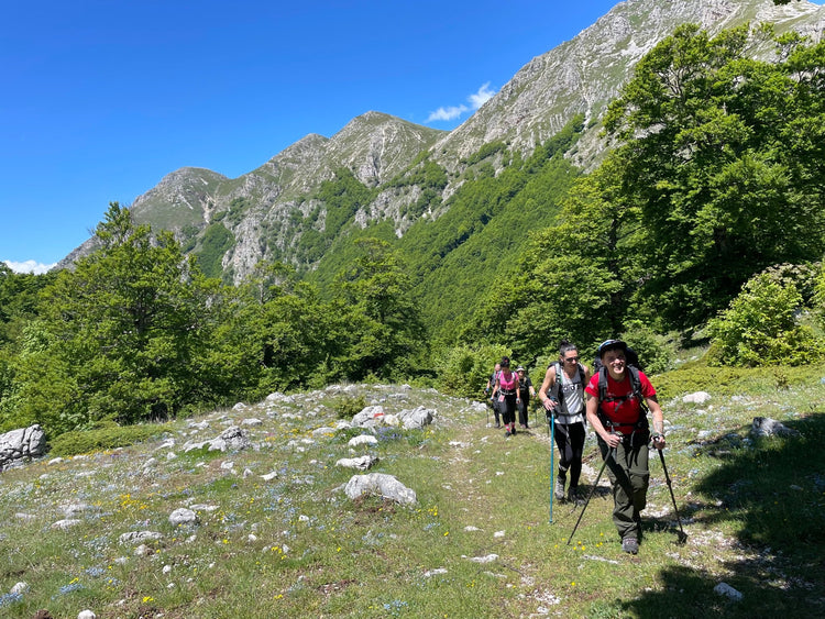 X Training al Grande Anello del Lago Della Duchessa per la Val Di Teve - Strike Adventure