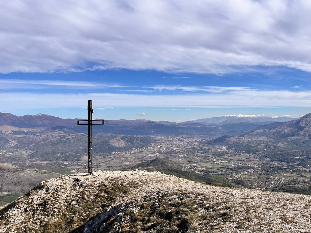 X Training al Monte Calvo e i suoi panorami a 360° sull'Alta Valle del Velino