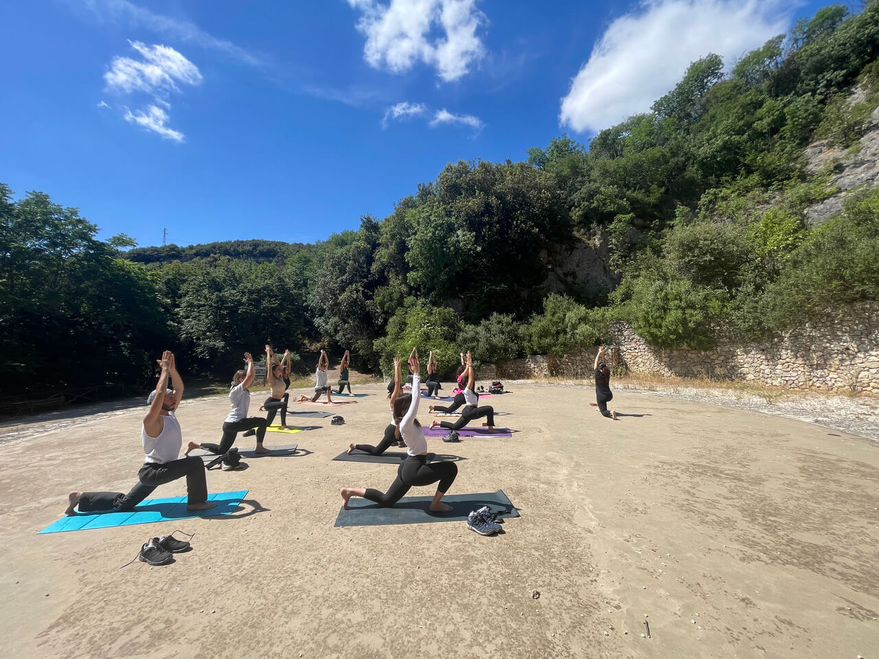 Yoga Trek al Monte Sacro del Soratte - Strike Adventure